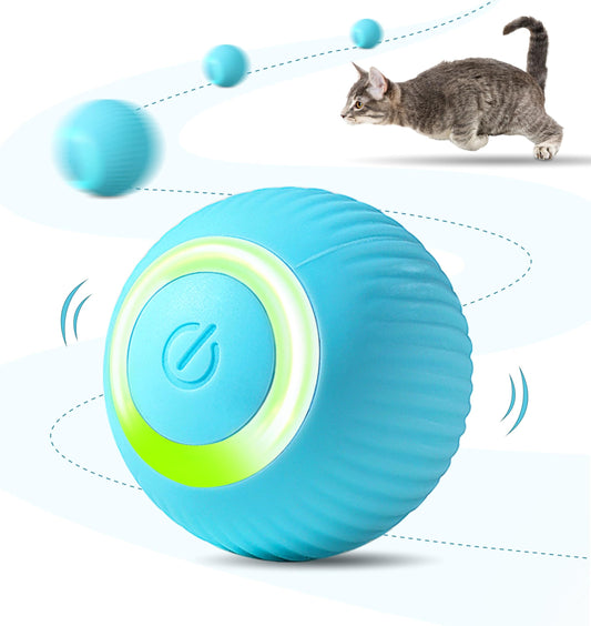 Smart Interactive Rolling Ball – Automatic Cat Toy