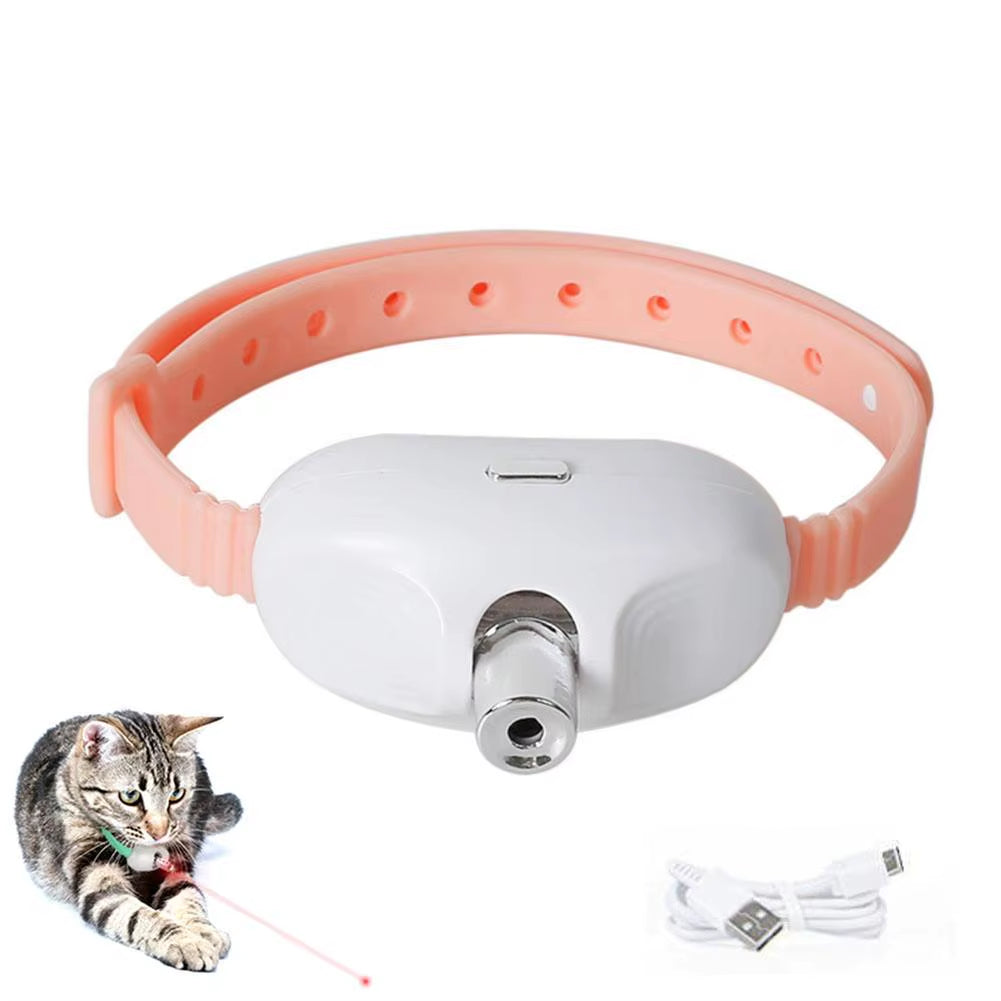Smart Interactive Laser Cat Collar (Rechargeable)